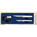 Paring Knife Pair Plus Sharpener Gift Set